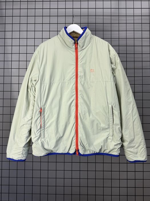 Чоловіча куртка шерпа Woolrich reversible curly fleece