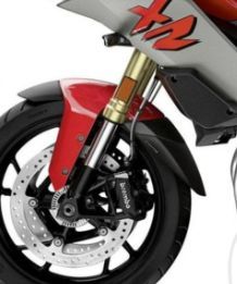 extensao de guarda lamas dianteiro puig bmw f 900 xr  - 20303n