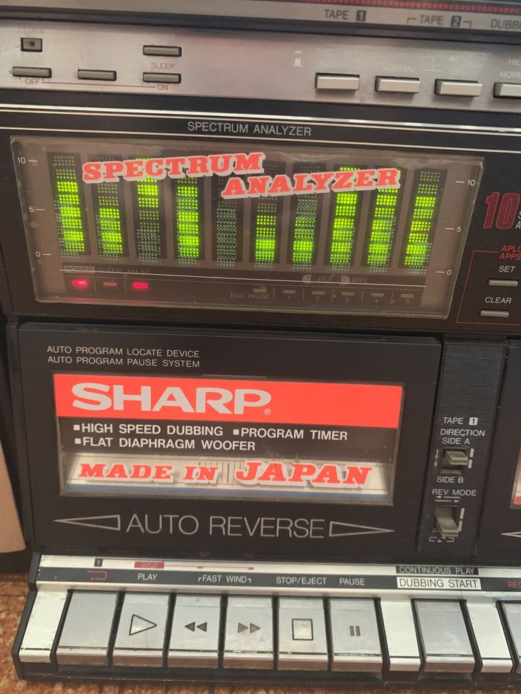 Магнитола SHARP WF-939 made in Japan