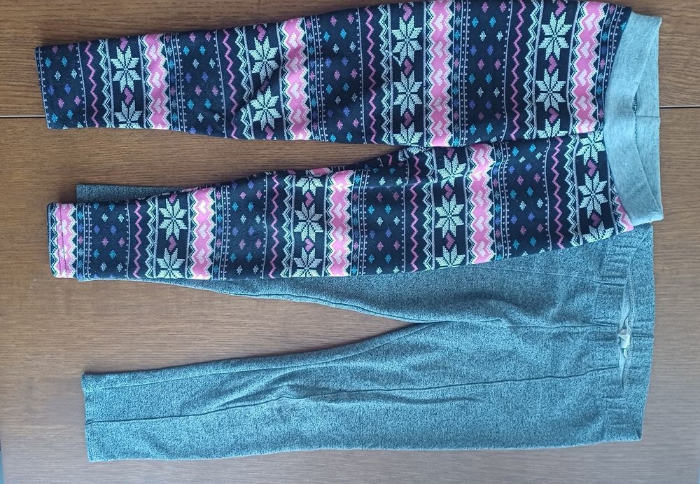Legginsy ciepłe getry 134