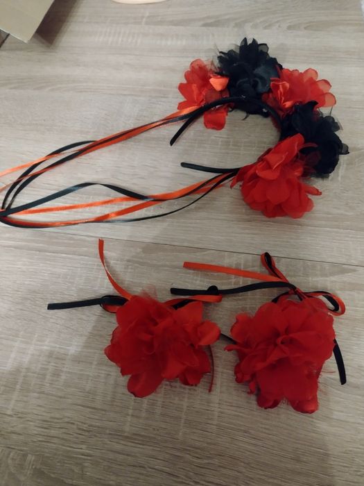 Strój halloween Santa Muerte