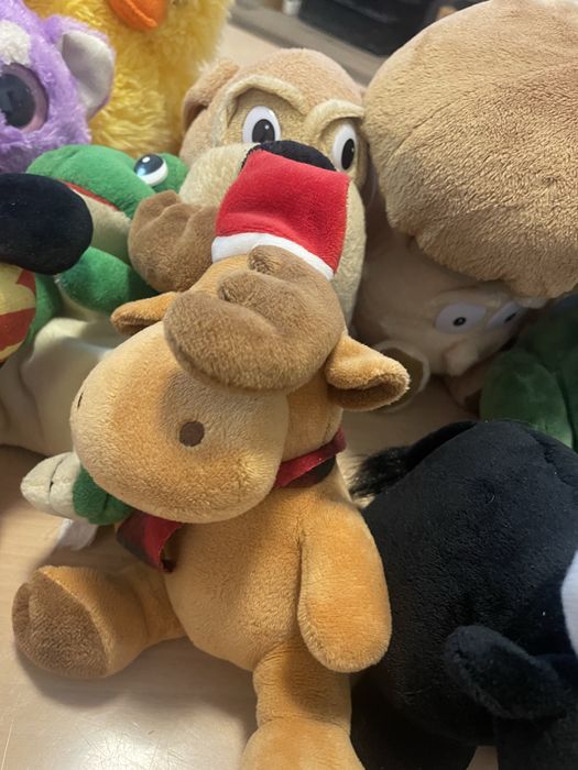 Conjunto de 11 peluches