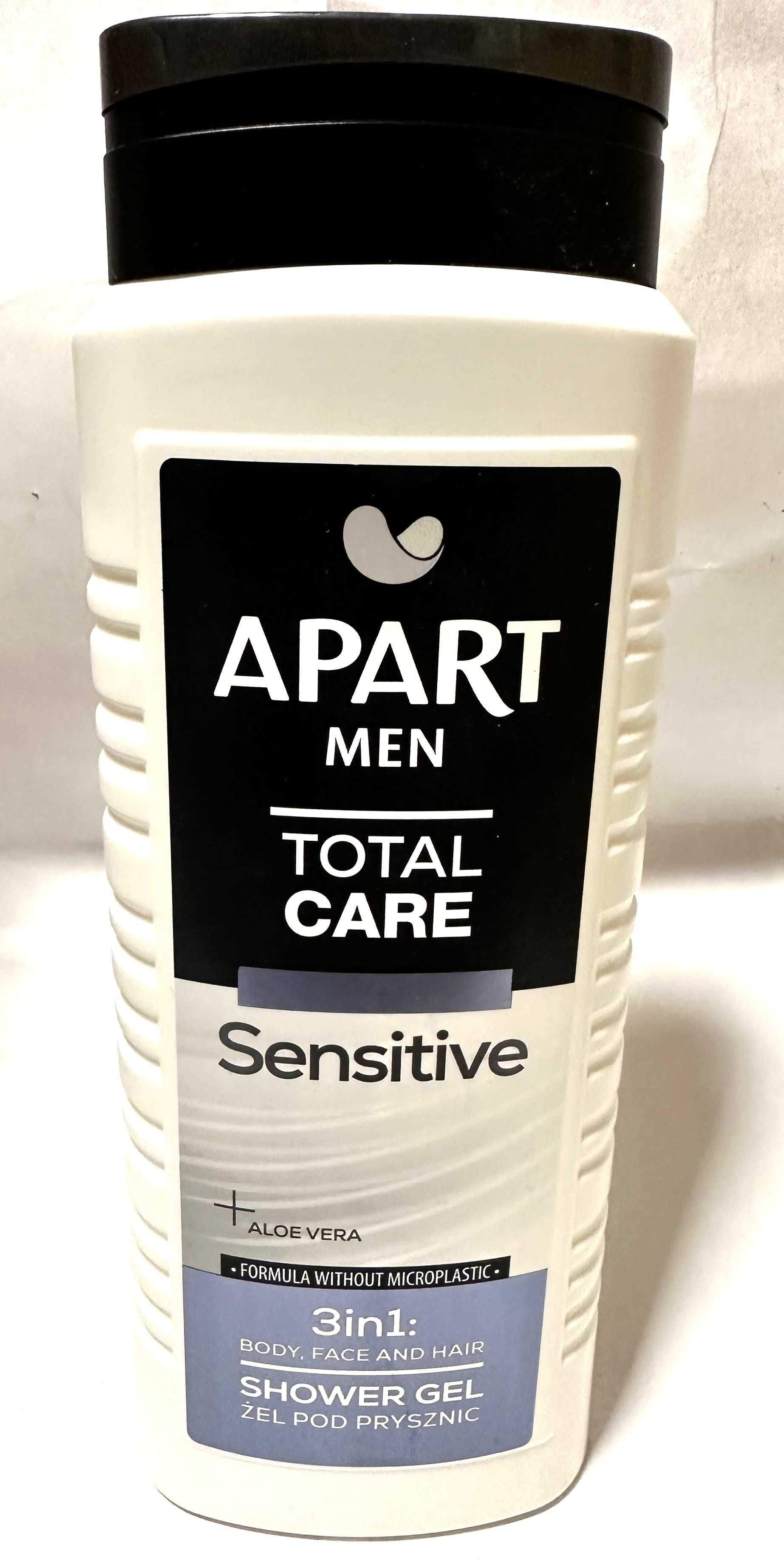 Apart Total care sensitive 3w1 żel pod prysznic 0,5l męski