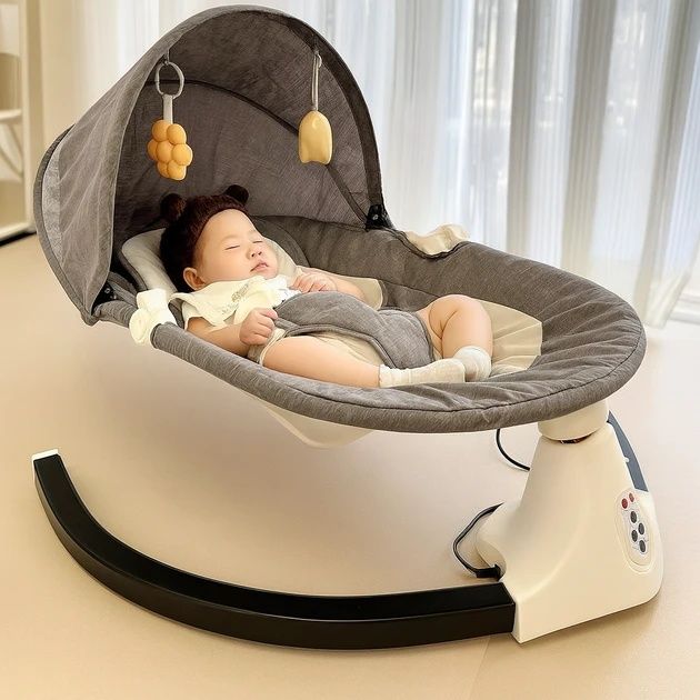 Заколисуючий центр, качалка, колиска WX-088 електричний з музикою