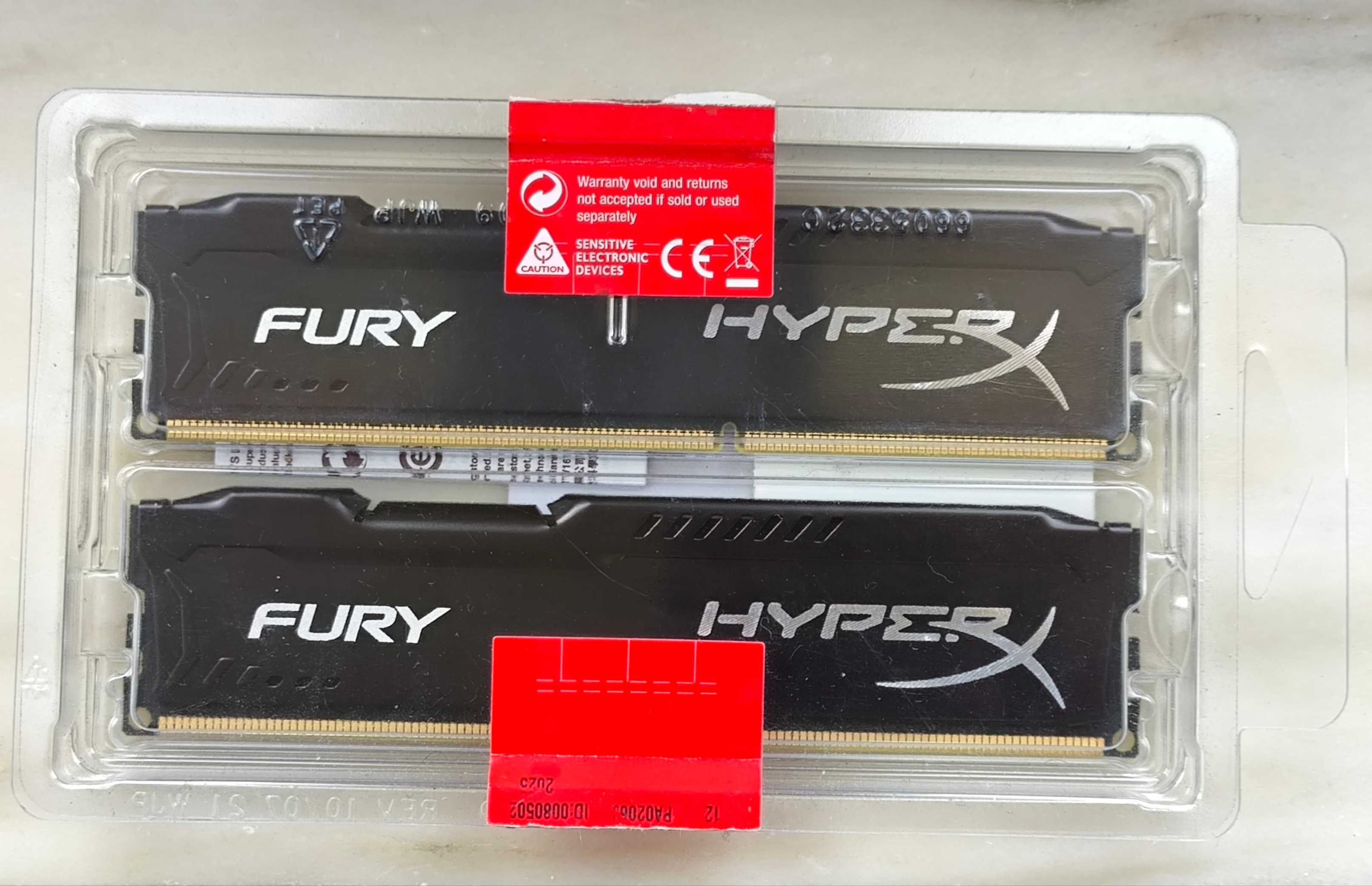 Memória Ram DDR3 1600 Hyperx (2x4gb)