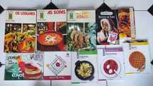 Lote 38 livros de culinária diversos