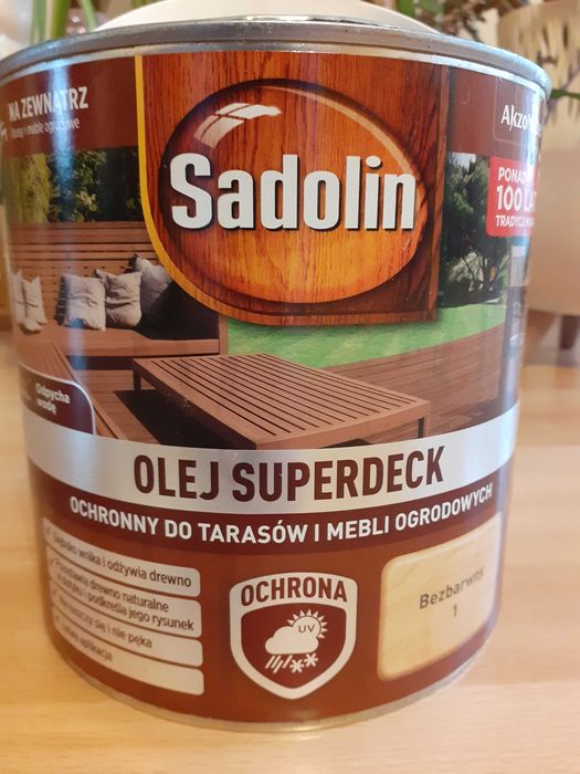 Sadolin Olej Superdeck - bezbarwny 2025