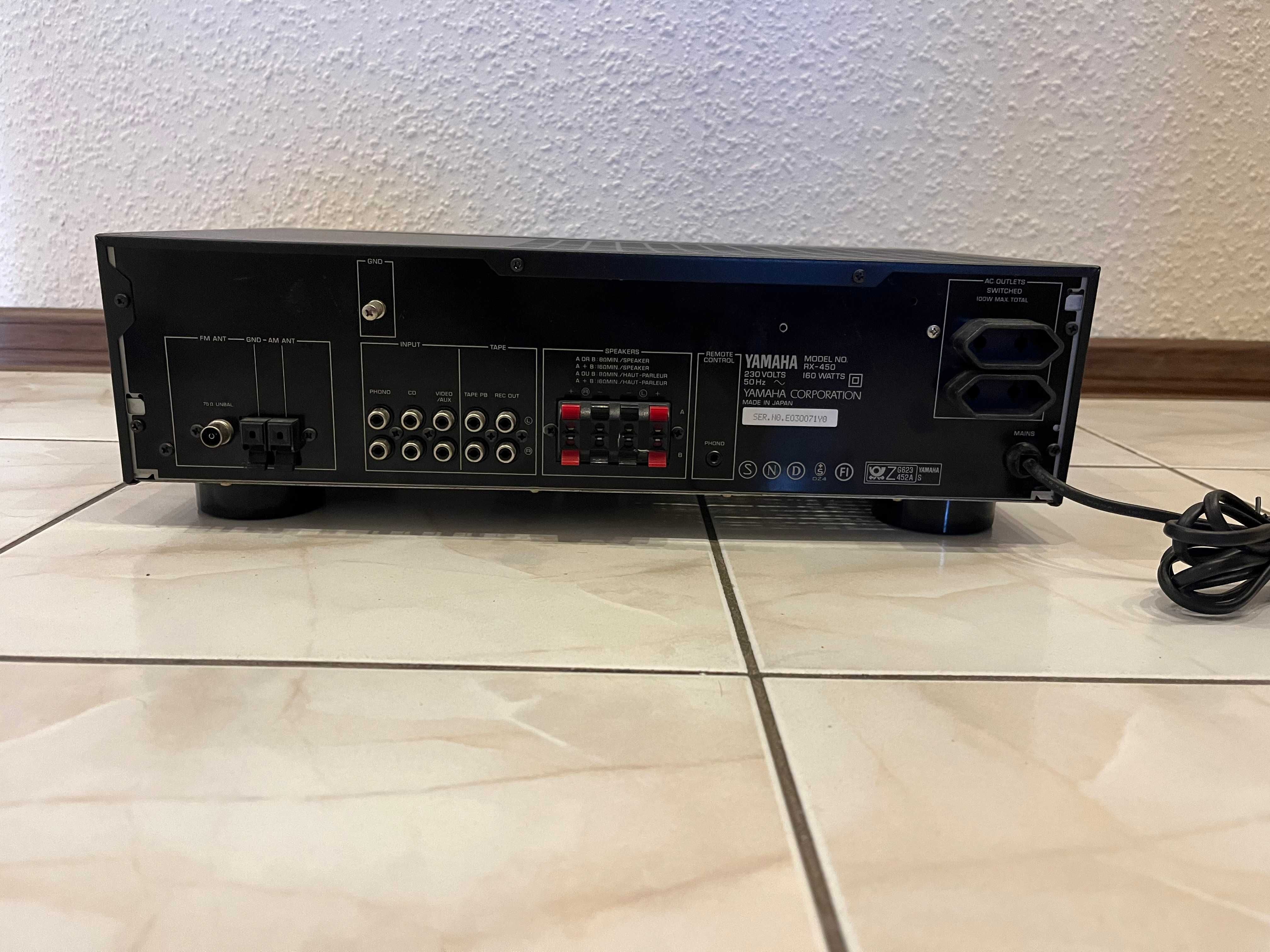 Sprzedam amplituner Yamaha RX-450 160 Watts