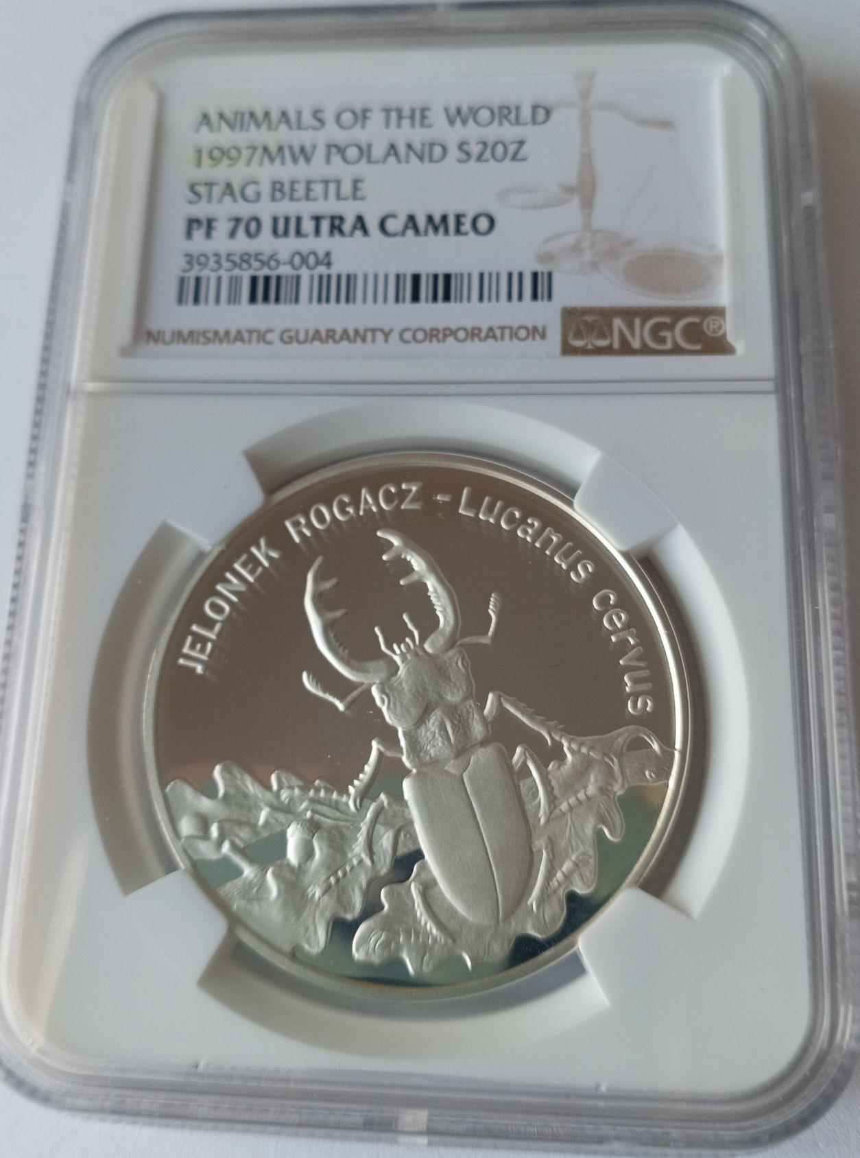20 zł Jelonek Rogacz NGC PF 70