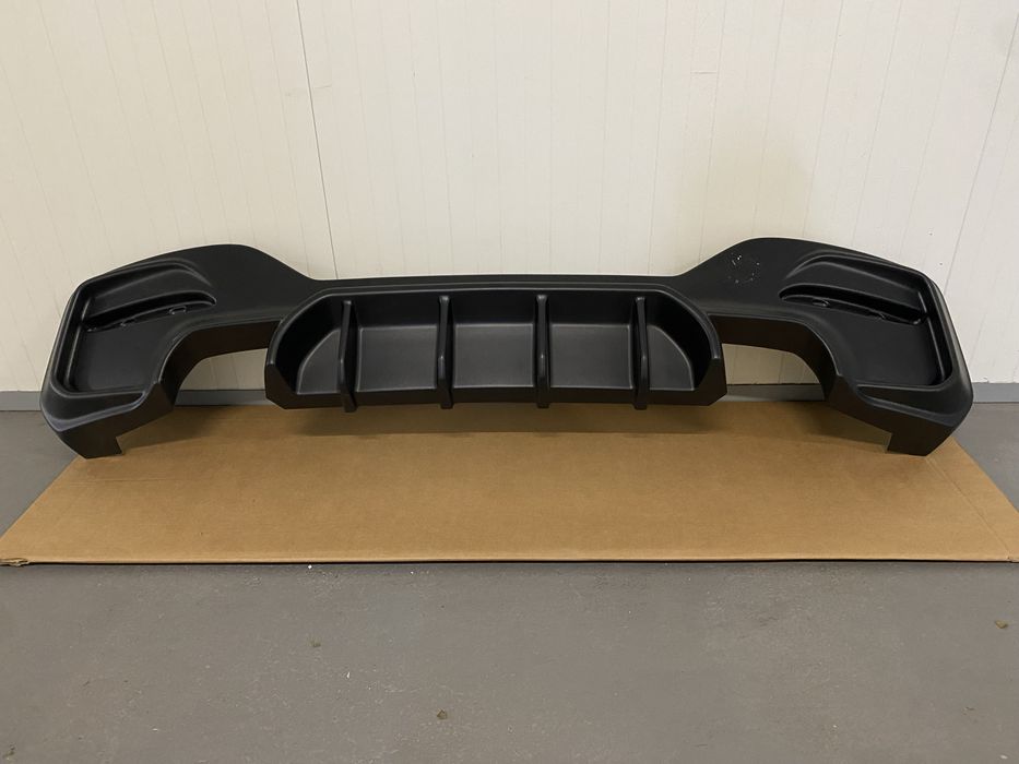 SPOILER DIFUSOR DE ESCAPE PALA ABA LÂMINA LÁBIO RABETA AVENTAL LIP BMW SERIE 1 F20 F21 LCI PACK M PERFORMANCE