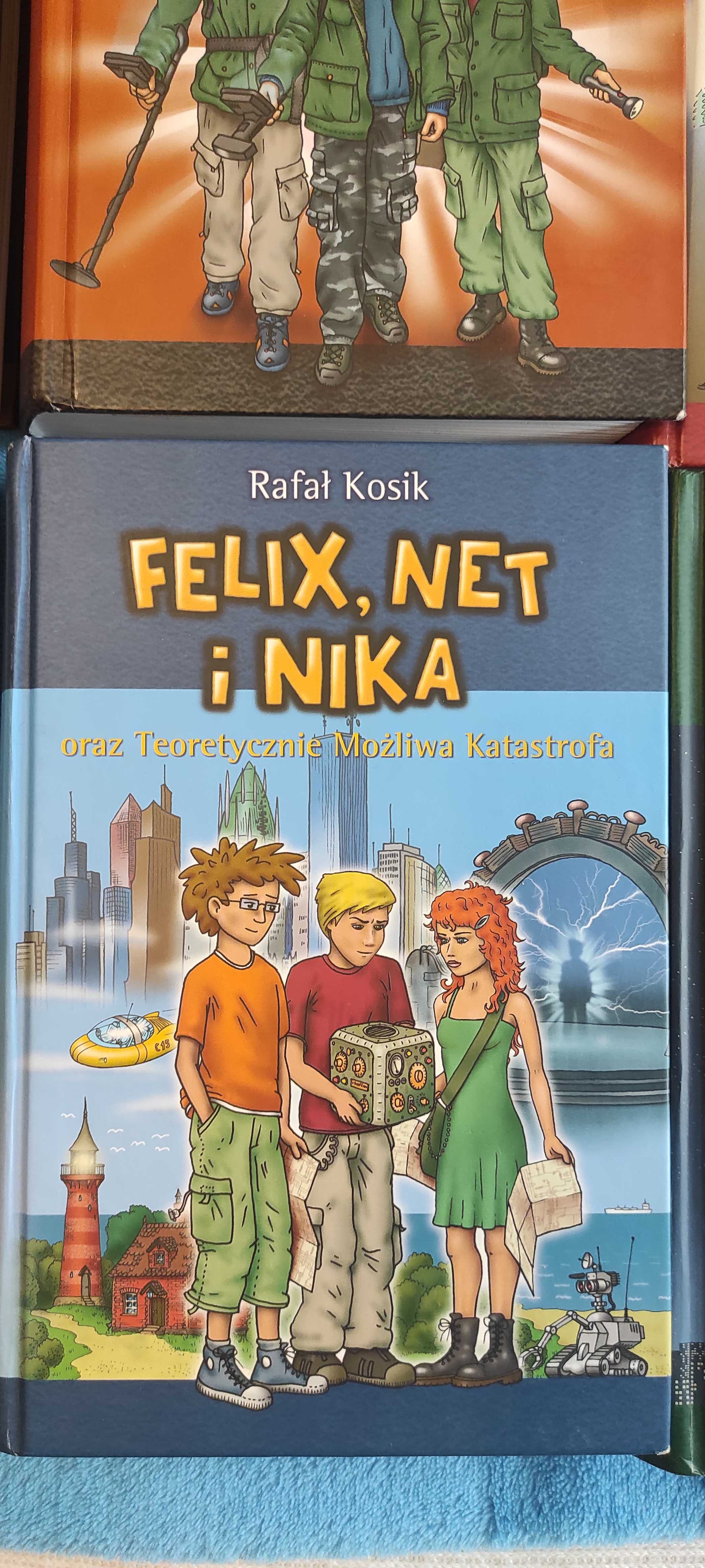 Seria książek Felix, Net i Nika Rafał Kosik książki pierwsze wydanie