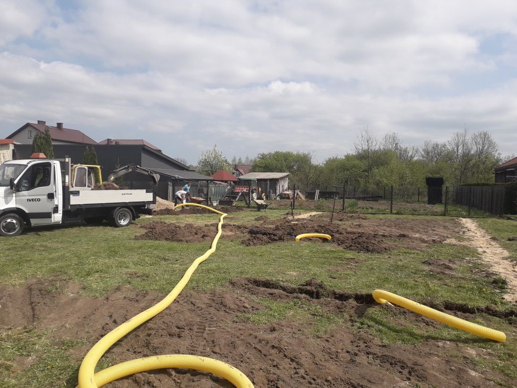 Drenaż odwodnienia terenu hydroizolacja osuszanie budynków