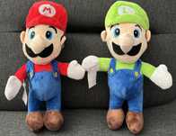 Mario I Luigi pluszak maskotka przytulanka 26cm