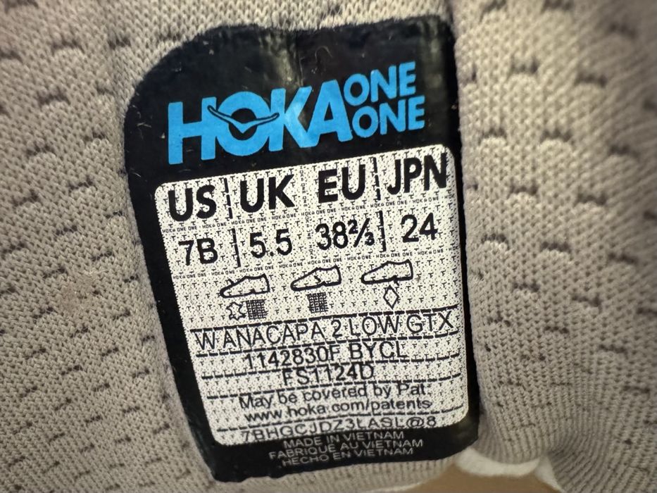 Черевики Hoka Anacapa 2 Low GTX (Розміри 38.5/39.3/40.5) 1142830F-BYCL