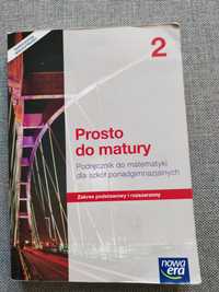 Prosto do matury - podręcznik do matematyki część 2 ( Nowa era )