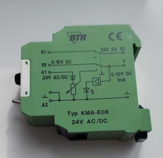 Аналоговий передавач значень KMA-E08  24V AC/DC (0 ... 10 В)