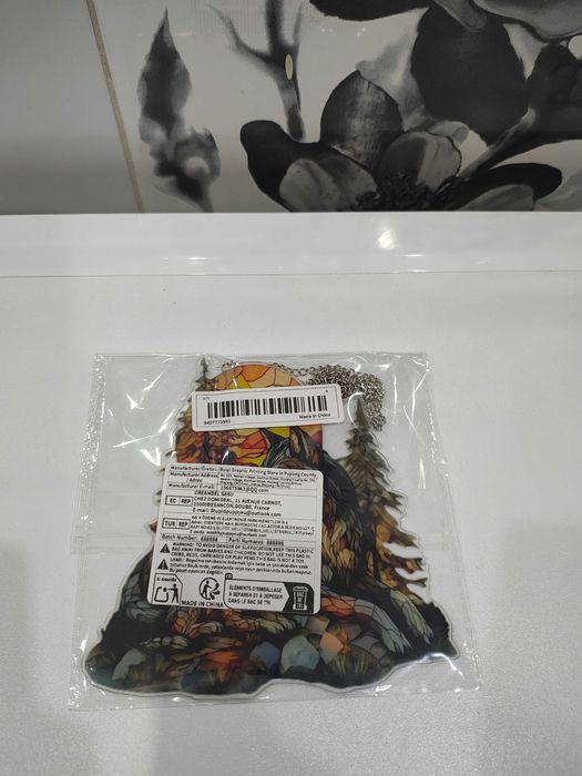 HIT – śliczna nowa dekoracja – wilki 15 cm akryl płaska – 2D