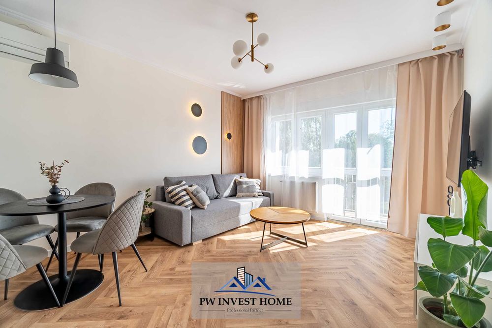 Mieszkanie 2 pokojowe z balkonem, klima, centrum