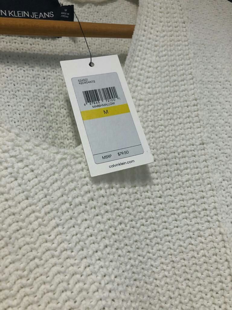 CALVIN KLEIN Sweter NOWY 100% oryginał z metkami