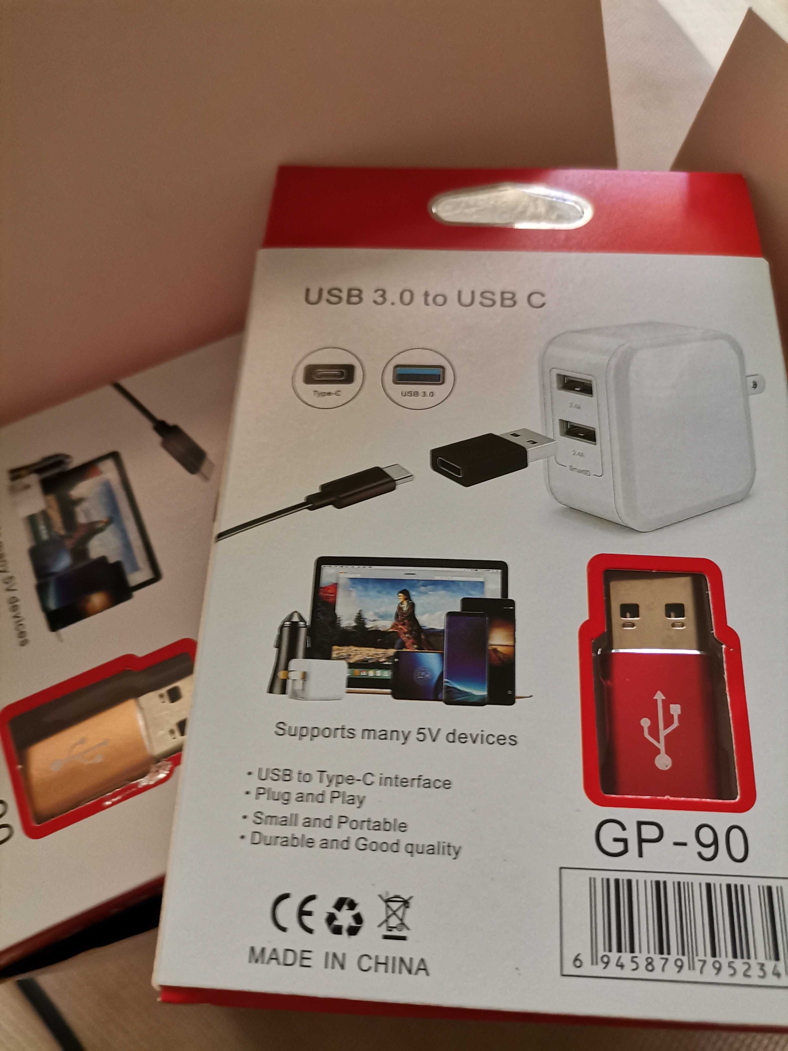Адаптер USB3.0 to Type-C GP-90