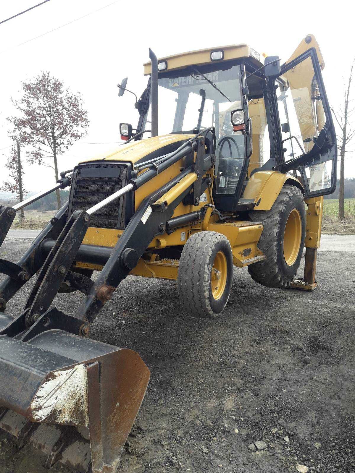 Koparko-ładowarka CAT 428C