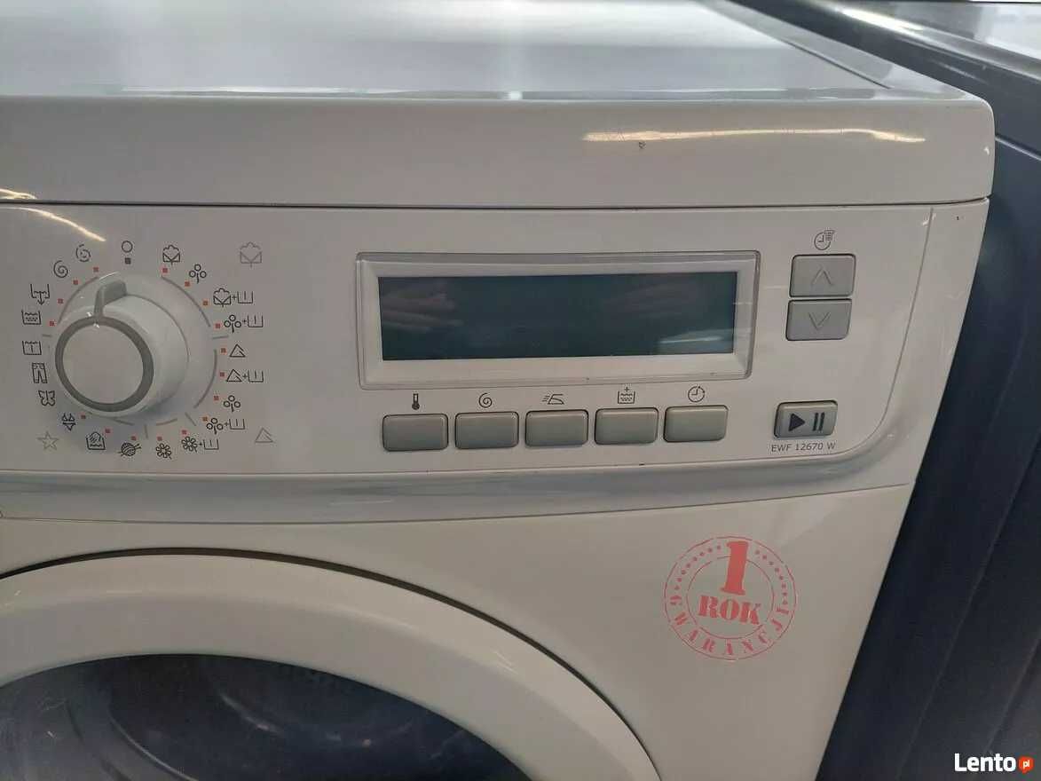 ROK GWARANCJA Pralka Electrolux EWF 12670W TimeManager Wyświetlacz LED