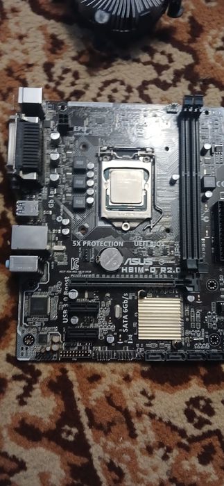 Продам материнскую плату с процессором