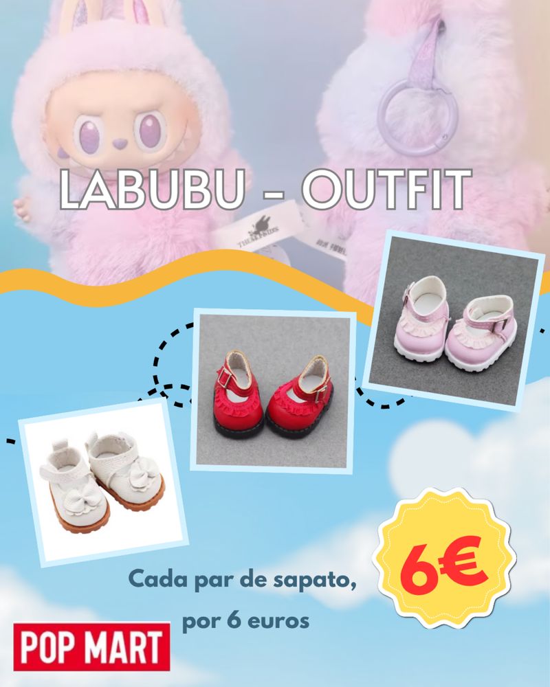 Labubu - Roupas e acessórios
