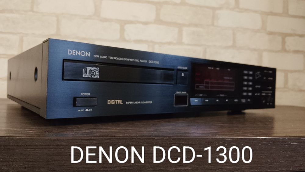 DENON DCD-1300 Compact Disc Player 1985-87