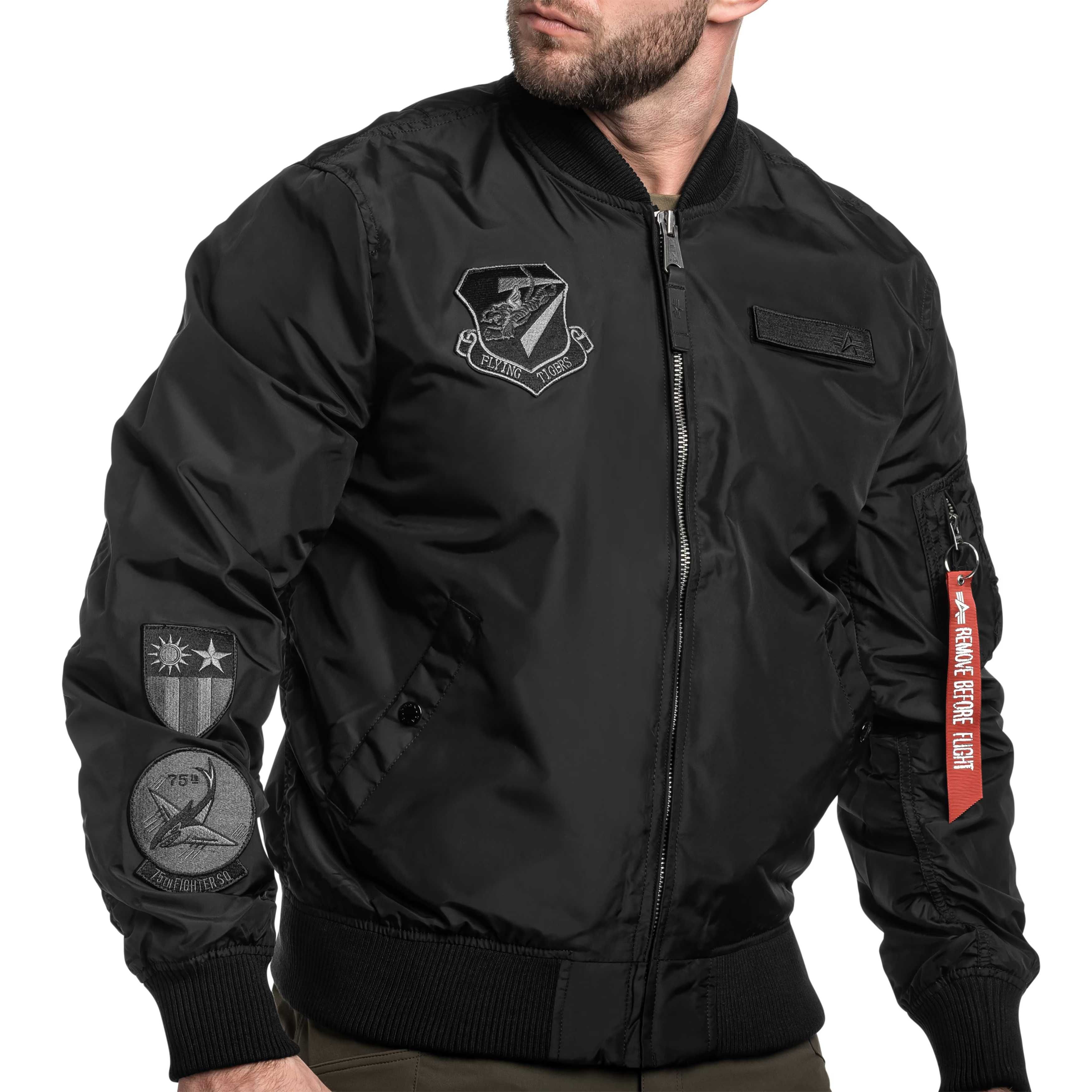 Alpha Industries Bomberka Flying Tigers (156129) czarna