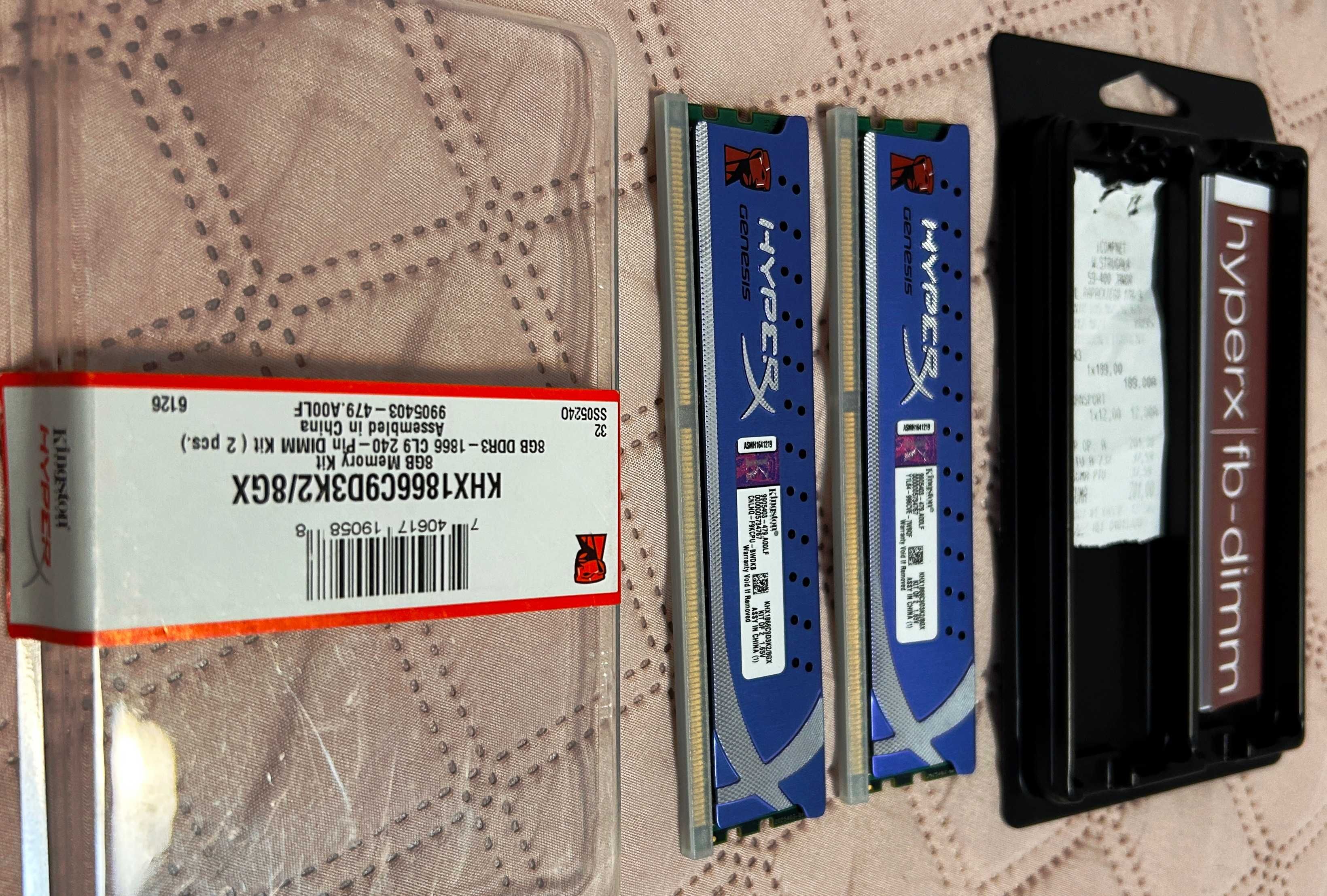 Pamięć DDR3 8 GB Kingston Hyper