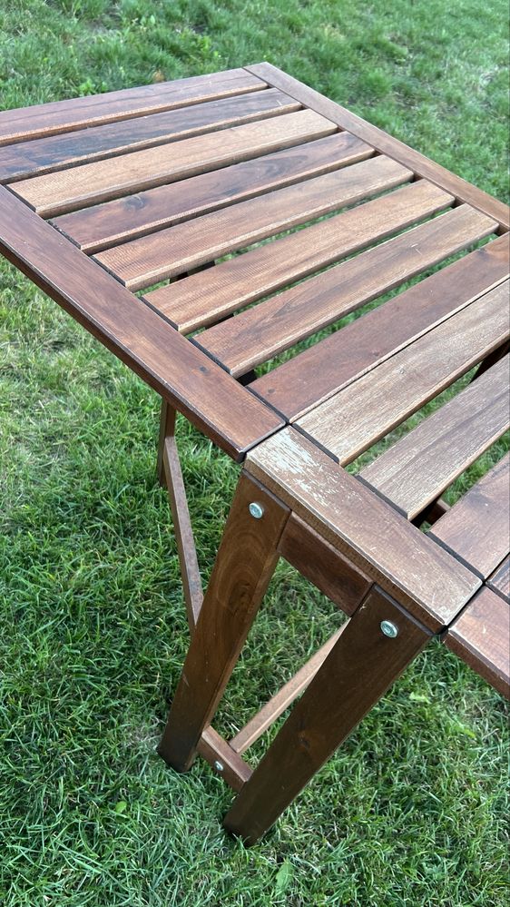 Ikea Applaro, stół ogrodowy rozkładany