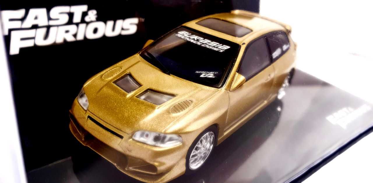 Honda Civic EG 93r Fast&Furious Szybcy i Wściekli 1:43 DeAgostini NR73