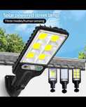 Mocna Lampa Solarna Czujnik Zmierzchu i  Ruchu