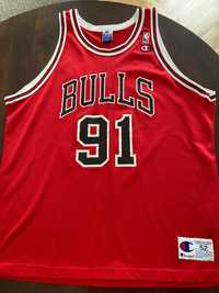 Koszulka Dennis Rodman ORYGINALNA USA Champion Bulls