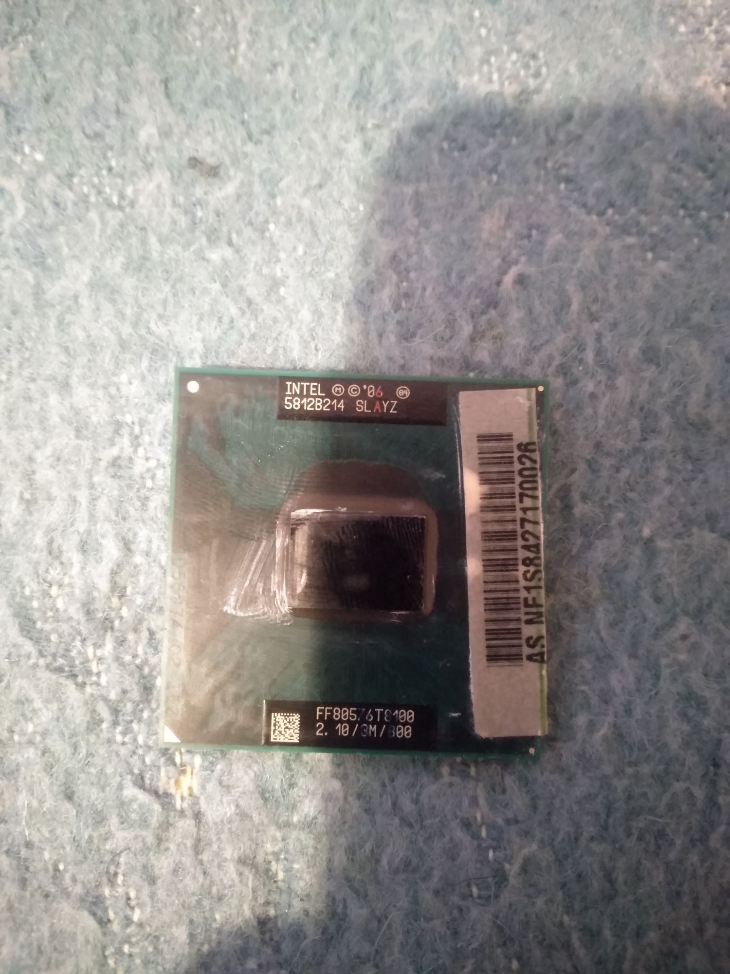 Процессор для ноутбука Intel Core 2 Duo T8100 2.1GHz/800MHz Socket P