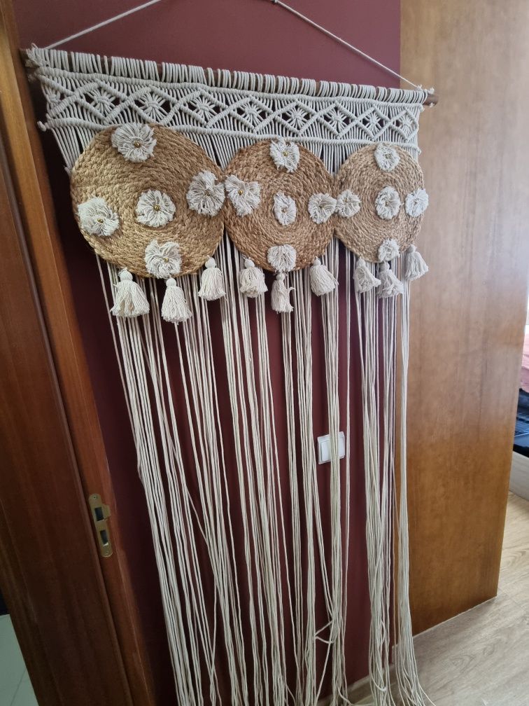 Macramé Cortina Cortinado