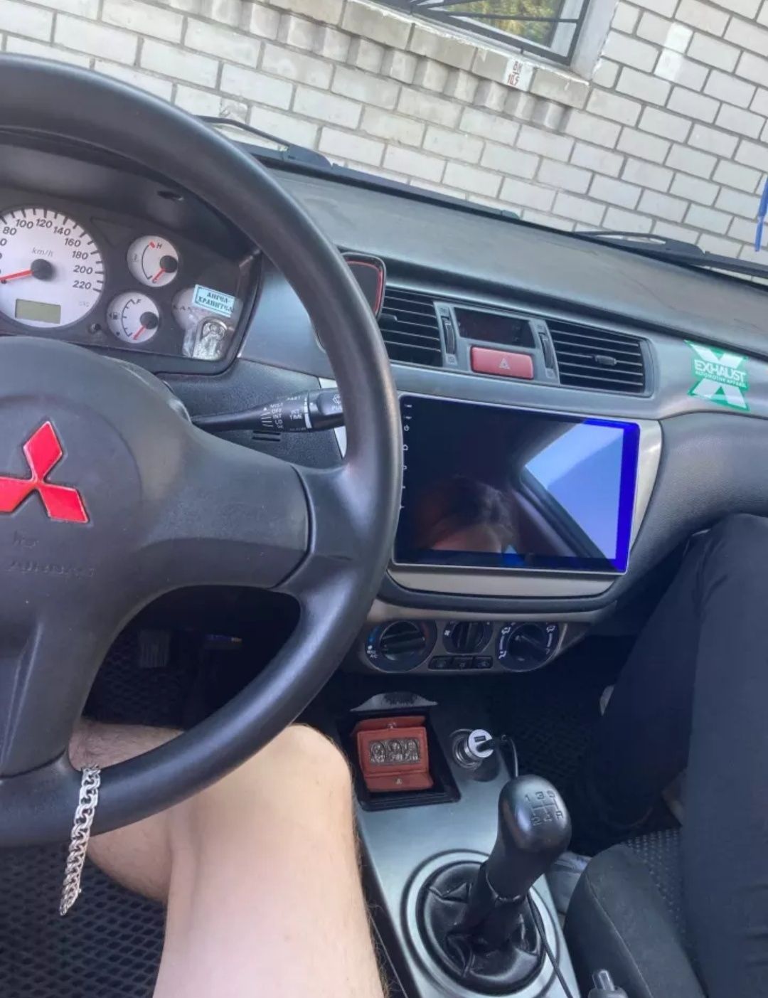 Магнітола Android Mitsubishi Lancer 9, GPS навігація, WiFi з рамкой!