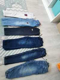 Spodnie jeansy dla chłopca 104