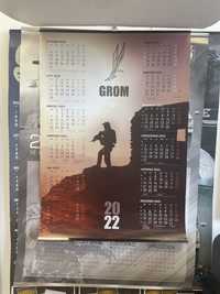 Kalendarz ścienny Jednostki Wojskowej GROM JW 2305 na 2022 rok