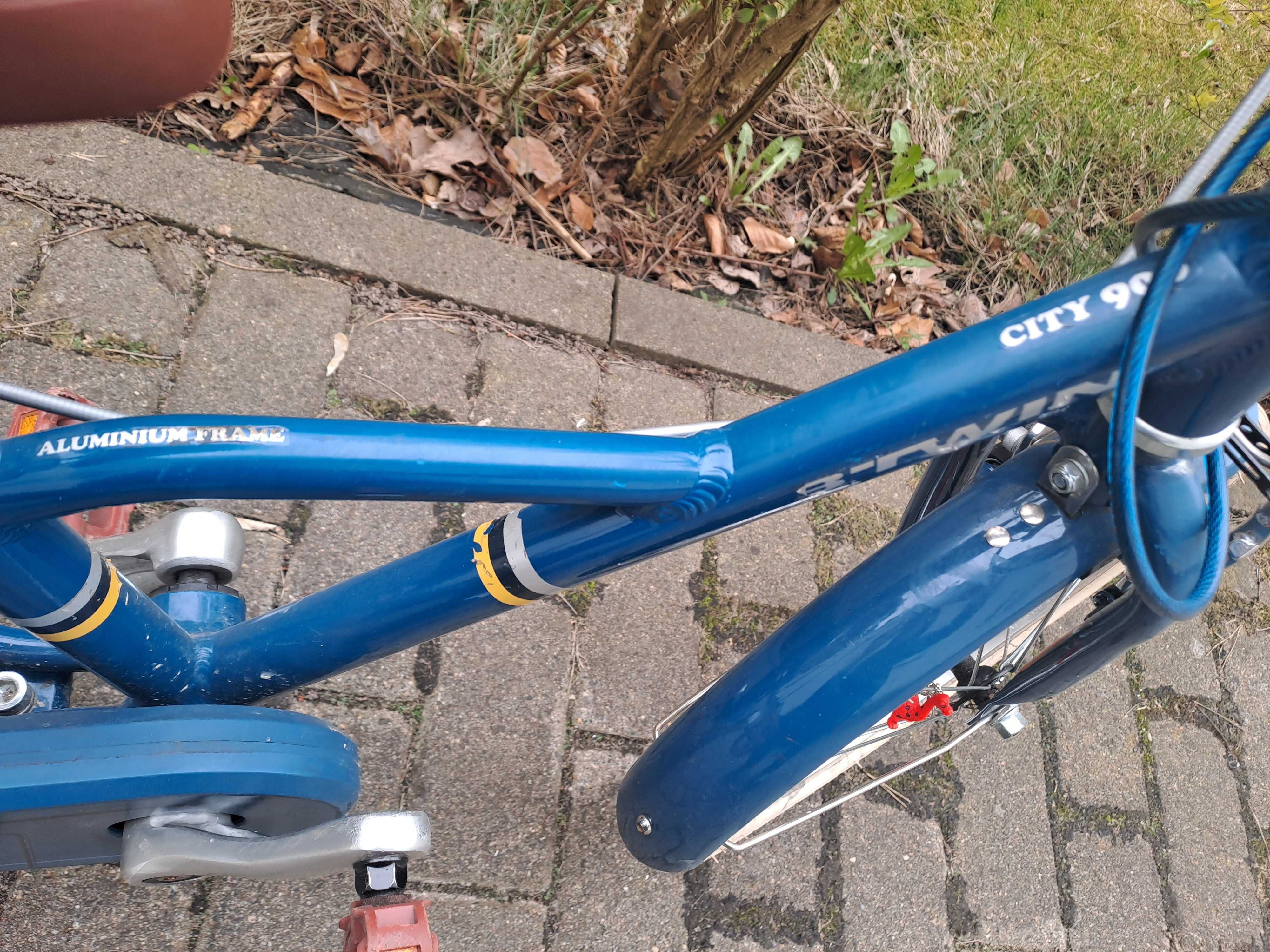 Rower dziecięcy Btwin 900 Alu City 16 cali ekstralekki gotowy do jazdy