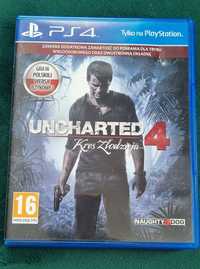 PS4 Uncharted 4 Kres Złodzieja