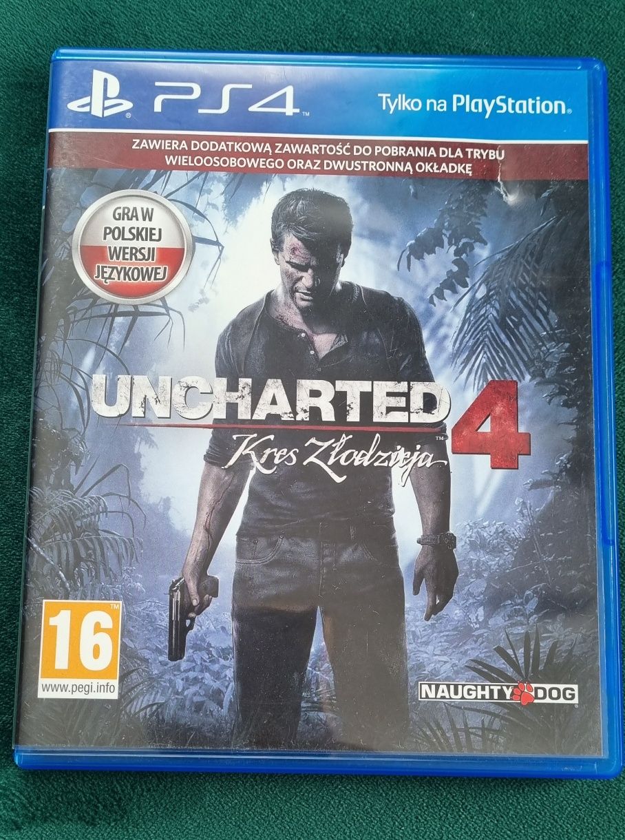 PS4 Uncharted 4 Kres Złodzieja