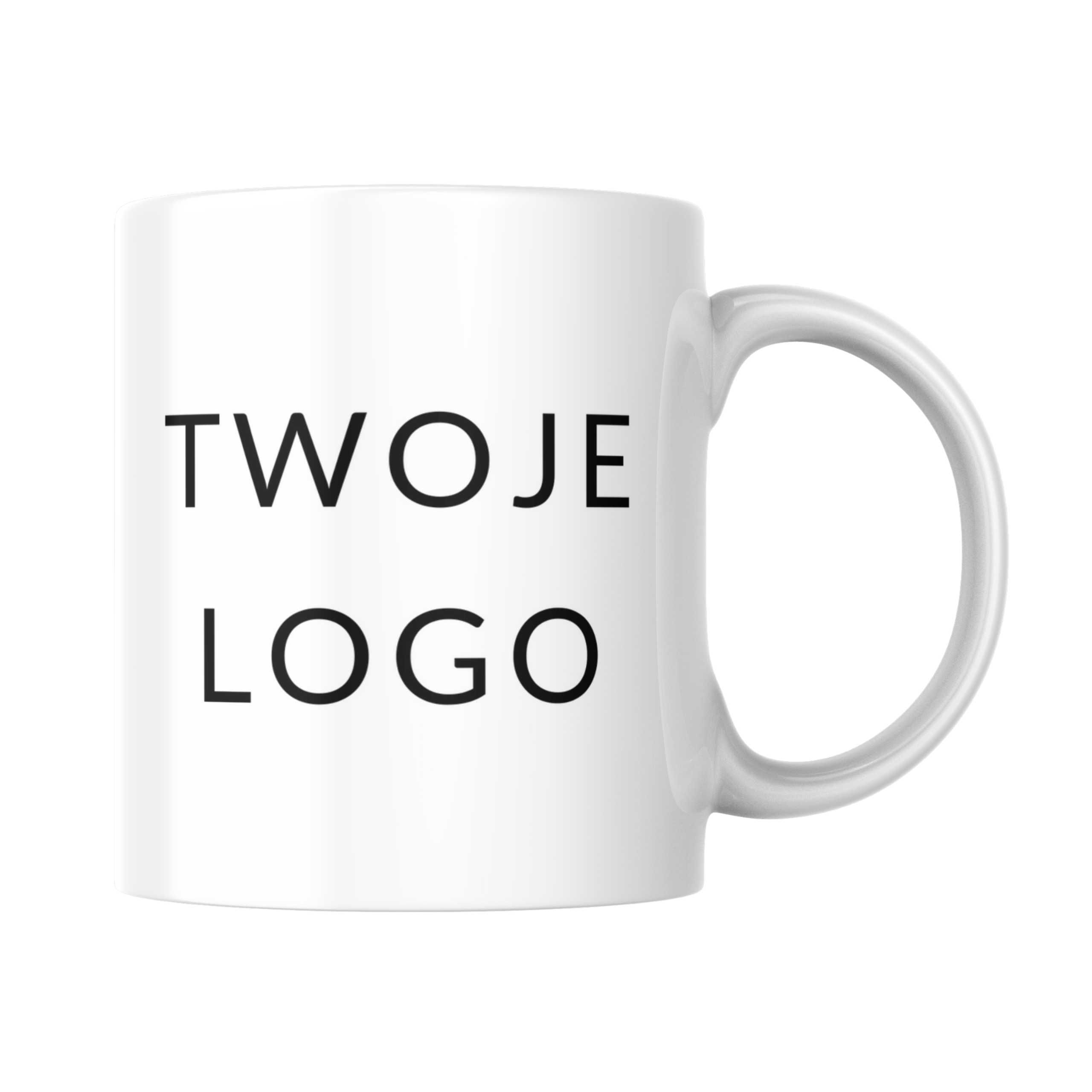 Kubek kubki z własnym nadrukiem logo grafiką