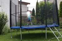 Trampolina 305 cm, używana w dobrym stanie