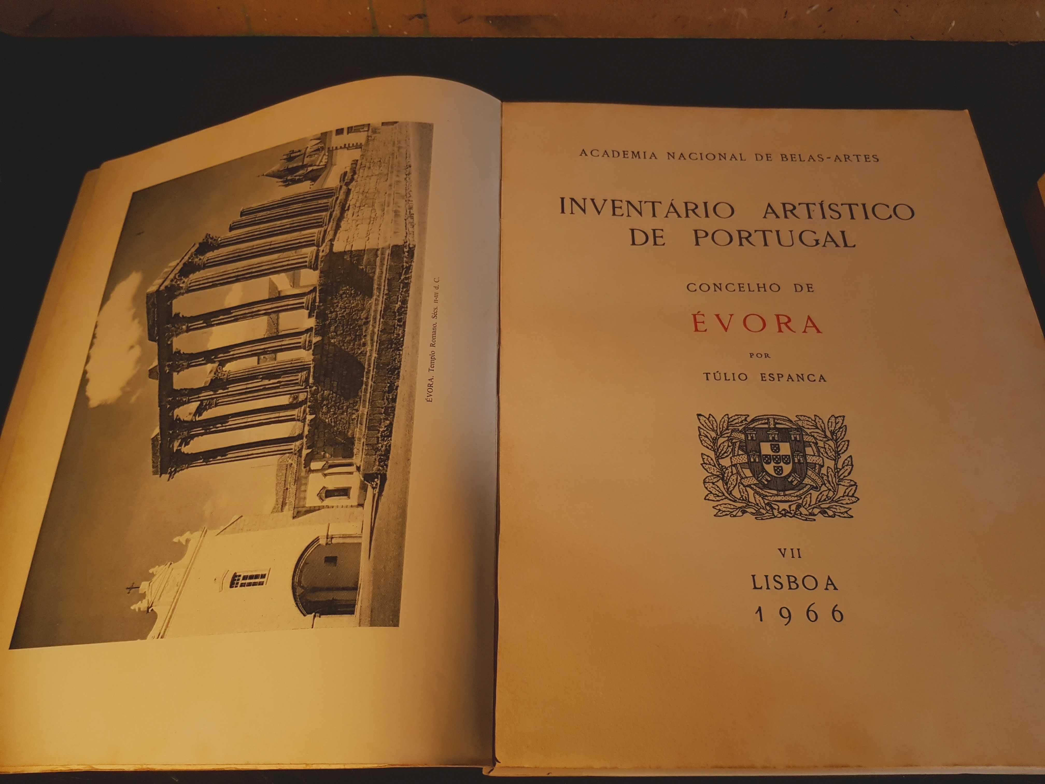 Inventário Artístico de Portugal - Concelho de Évora - 1966 VII 2 Vol