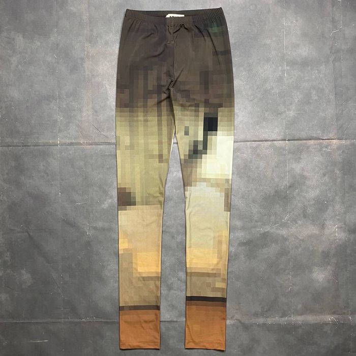 MM6 Maison Margiela легінси лосини оригінальні жіночі Pixel Print XS