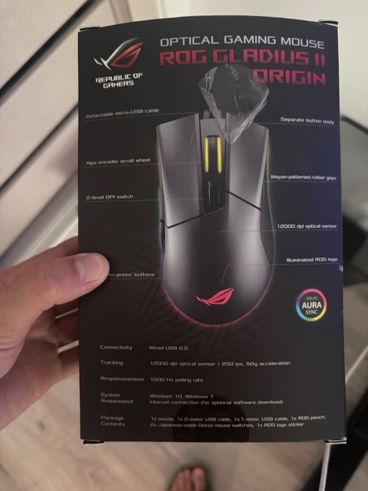 Rato Gaming ROG Gladius Origin II