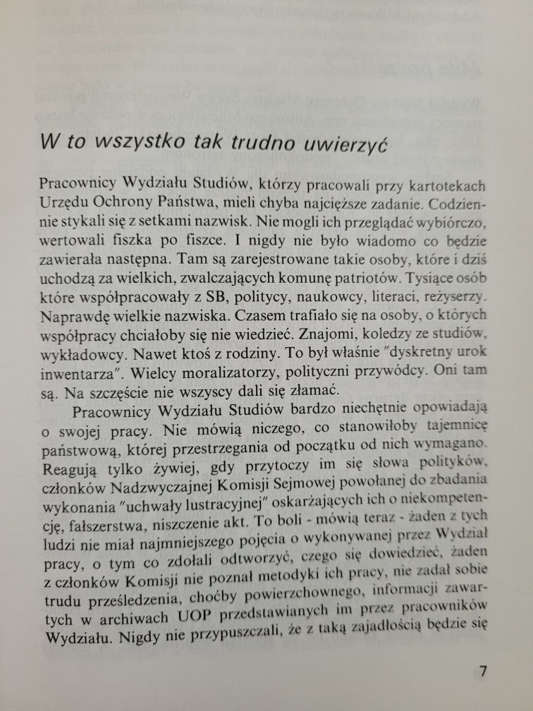 Michał Grodzki Konfidenci są wśród nas 1993 Editions spotkania