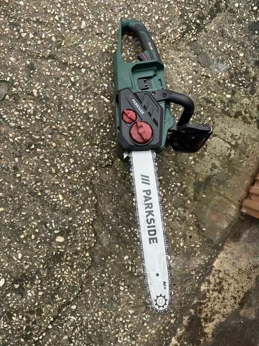 Motoserra a bateria parkside